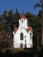 kaple na Andla strce nad Volyn